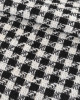Твід CHANEL Гусяча лапка чорно-білий