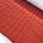 Плащівка стьобана "Смуга" теракотова