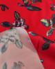 Тафта принт Dolce & Gabbana червоний